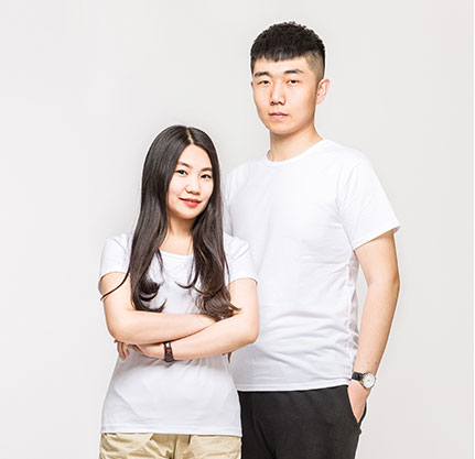 個性優質T恤-愛心永恒